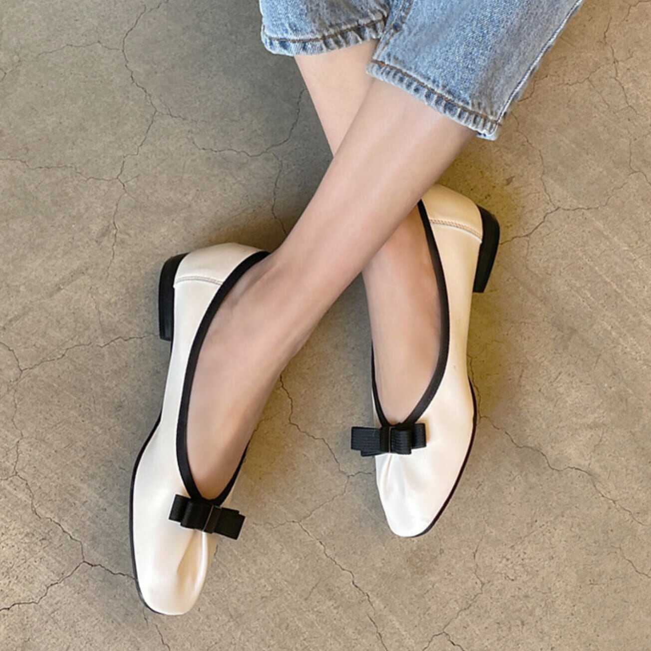 おしゃれ お洒落 人気 安い 激安 お得 送料無料 靴 シューズ フラット シューズ パンプス フラット パンプス ぺたんこ 歩きやすい きれいめ 疲れない 軽い 韓国 カジュアル 大人 可愛い