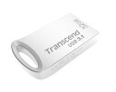 トランセンドジャパン トランセンド USBメモリ 32GB USB 3.1 キャップレス コンパクトタイプ メタル シルバー 耐衝撃 防滴 防塵【データ復旧ソフト無償提供】TS32GJF710S(2)