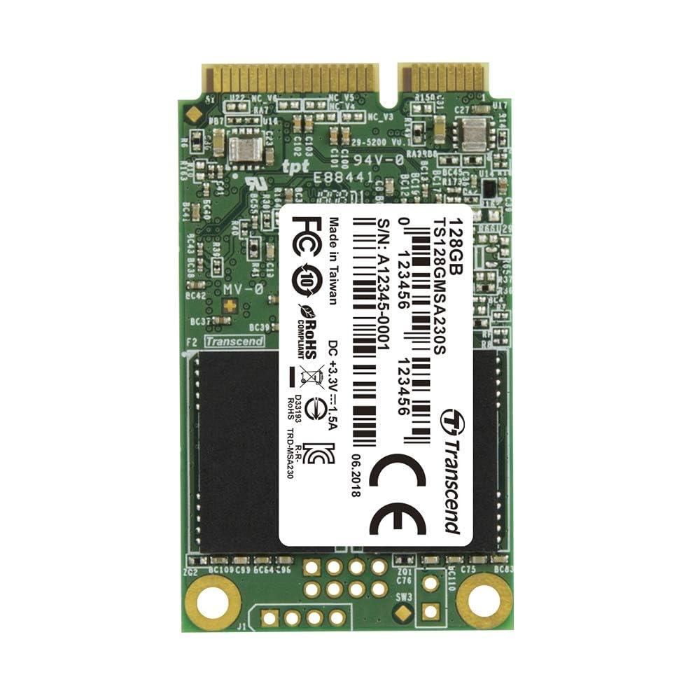 トランセンドジャパン Transcend mSATA SSD 128GB SATA-III 6Gb/s DDR3キャッシュ搭載 3D TLC 採用 TS1..