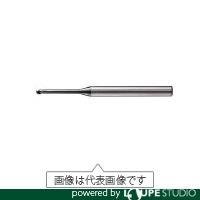 ユニオンツール 超硬エンドミル ロングネックボール R0.3×有効長2 CFLB3006020