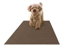おくだけ吸着 ペット用床保護マット 60×120cm ブラウン