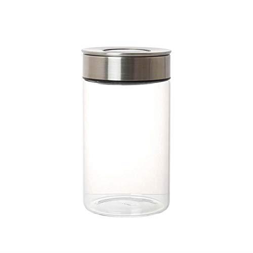ダルトン(Dulton) 調味料入れ シリンダー ジャー ウィズ プレス リッド Mサイズ CYLINDER JAR WITH PRESS LID K915-1286M