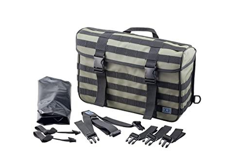 キジマ (kijima) バイク バイクパーツ kijima サイドバッグ ZK3-10005G オリーブグリーン