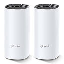 TP-Link メッシュ Wi-Fi システム 無線LAN AC1200 867 + 300 Mbps デュアルバンド 中継器 Deco M4 2ユニット ホワ...