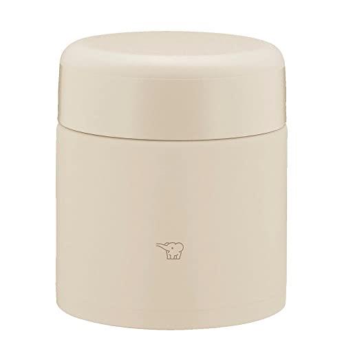 象印 (ZOJIRUSHI) ステンレス保温スープジャー ランチジャー シームレス 300ml ベージュ SW-KA30-CM