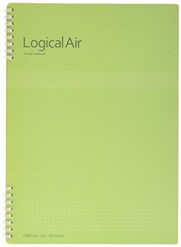 ナカバヤシ ノート ロジカル・エアー Wリングノート A4 方眼5mm NW-A403S