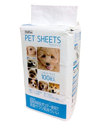ペットプロ ペットシーツレギュラー 100枚入
