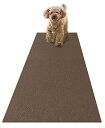 おくだけ吸着 ペット用床保護マット 60×240cm ブラウン