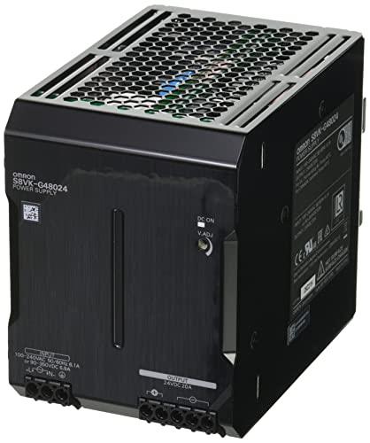 omron スイッチング・パワーサプライ 単相 480W AC100-240入力/DC90-350入力 24V20A出力 (正式製品型番:S8VK-G48024)