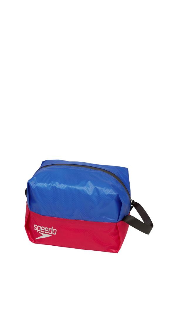 スピード プールバッグ ウォータープルーフ(S) ウォータープルーフ SD98B66 ブルー/レッド