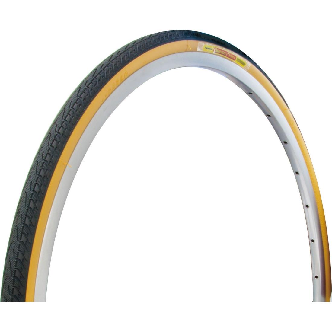 パナレーサー(Panaracer) パセラ 700×23C 黒/アンバー クリンチャー 8W723-LX-18 (街乗り/通勤/ツーリング/ロングライド)