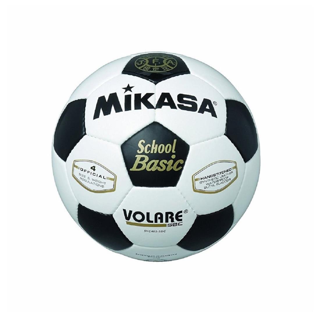 ミカサ(MIKASA) サッカーボール 4号 日本サッカー協会 検定球 (小学生用) ホワイト/ブラック SVC402SBC-WBK 推奨内圧0.8(kgf/㎠)