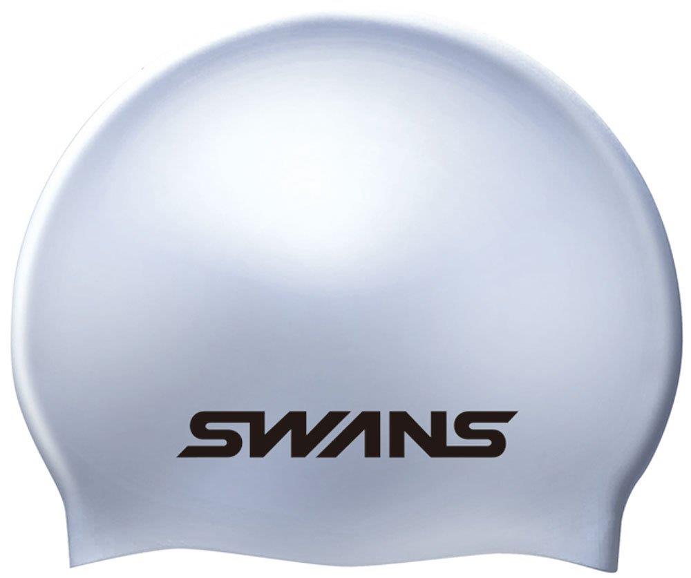 SWANS(スワンズ) スイムキャップ スイムキャップ シリ コーンキャップ SA7 シルバー(SIL)