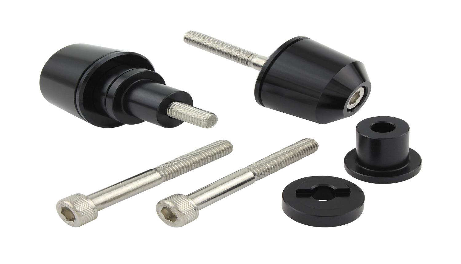 ポッシュフェイス(POSH FAITH) バイク用品 ハンドルバーエンド ソリッドバーエンド カワサキ純正ハンド..