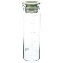HARIO(ハリオ)水出し茶ポット 実用容量1000ml スモーキーグリーン 耐熱ガラス製 熱湯・食洗器OK 冷水筒 日本製 MD-10-SG