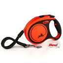 フレキシ (flexi) 伸縮リード エクストリーム テープ 犬用リード (Lサイズ 5m(65kg未満))
