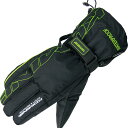 コミネ バイク用 グローブ レインオーバーグローブ Black/F.Green XL GK-132 722 防水