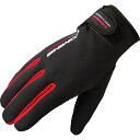 コミネ(KOMINE) バイク用 グローブ ネオプレーングローブ レッド 2XL GK-753 665 秋冬春向け 防風