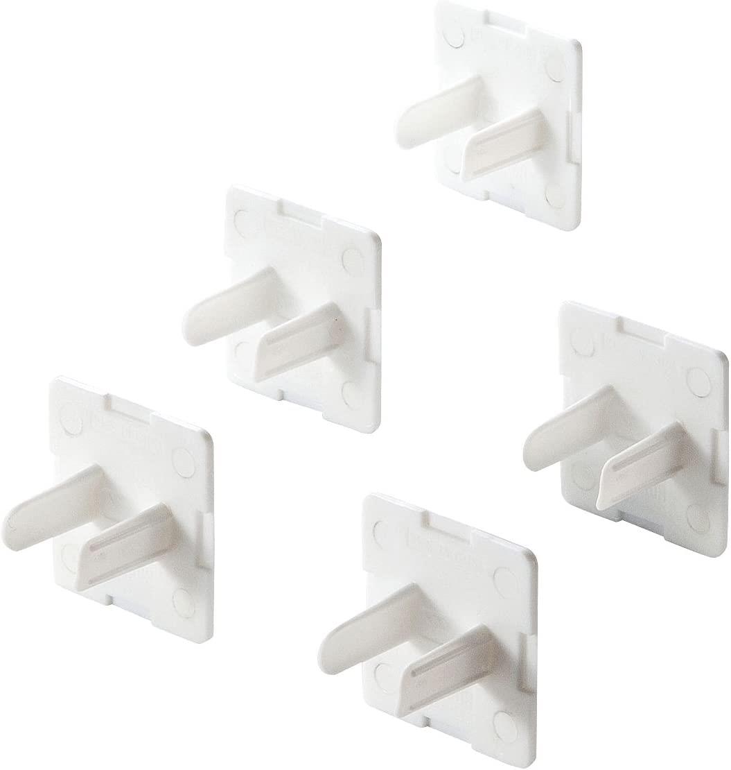 サンワサプライ コンセント安全キャップ 抜け止め用 2P用 50個入 TAP-CAP2P50L