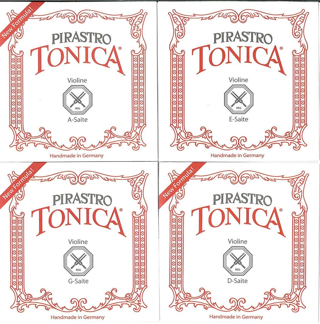 スタイル：セット (E3128)◆商品名：バイオリン弦 PIRASTRO TONICA トニカ 4/4サイズ 4弦セット(E線: ループ#3128シルバリー)*トニカ 4/4 (M) E #3128 Vn弦 ループ シルバリー*トニカ 4/4 (M) A #4122 Vn弦*トニカ 4/4 (M) D #4128 Vn弦 SLV*トニカ 4/4 (M) G #4124 Vn弦プレーンガット弦に近い音色を求めて開発され豊かな音色と反応の速さが特長です。