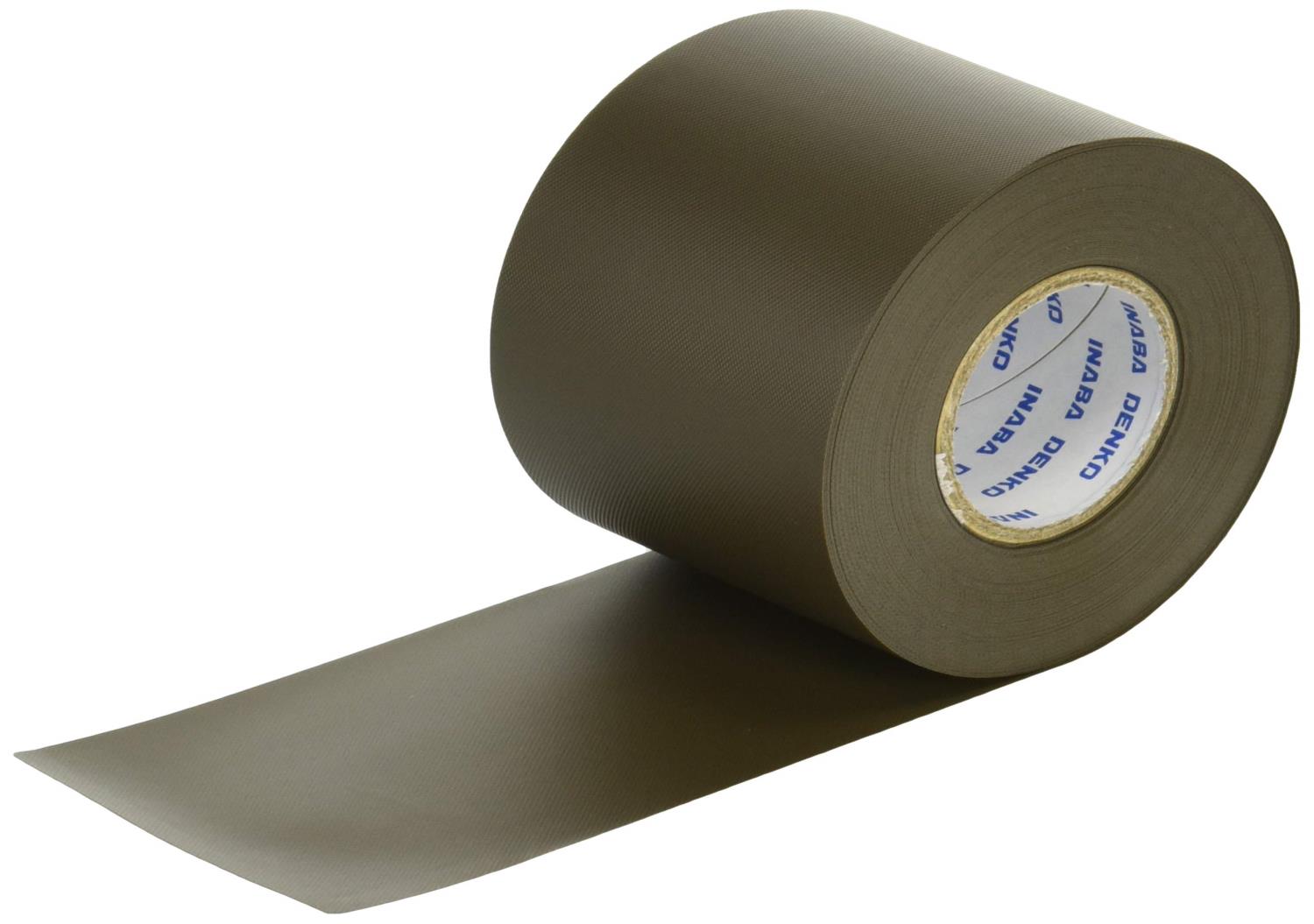 因幡電工(INABA DENKO) 非粘着テープ 5個 50mm×18m ブラウン HN-50-B (5)