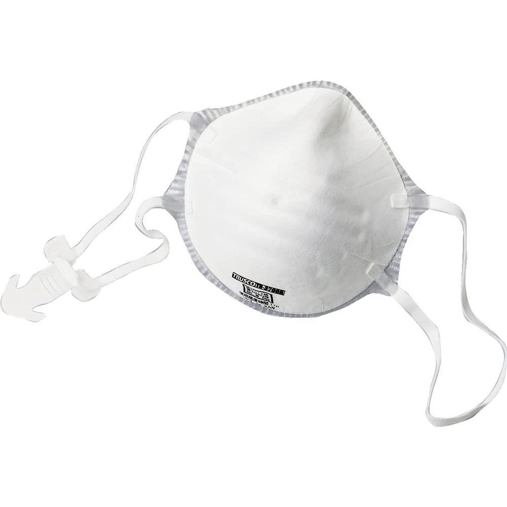 トラスコ中山(TRUSCO) 使い捨て式防じんマスク DS2 活性炭入 (10枚入) TR-3700B