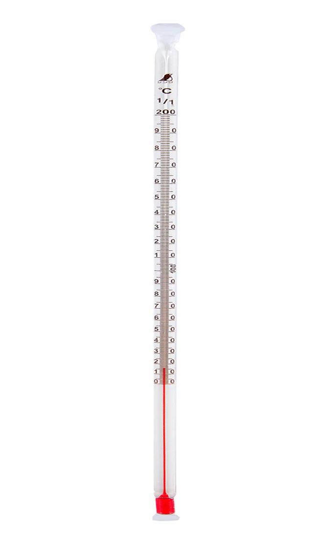 シンワ測定(Shinwa Sokutei) 棒状温度計 H-2F 0~200℃ 30 フッ素樹脂コート 73218