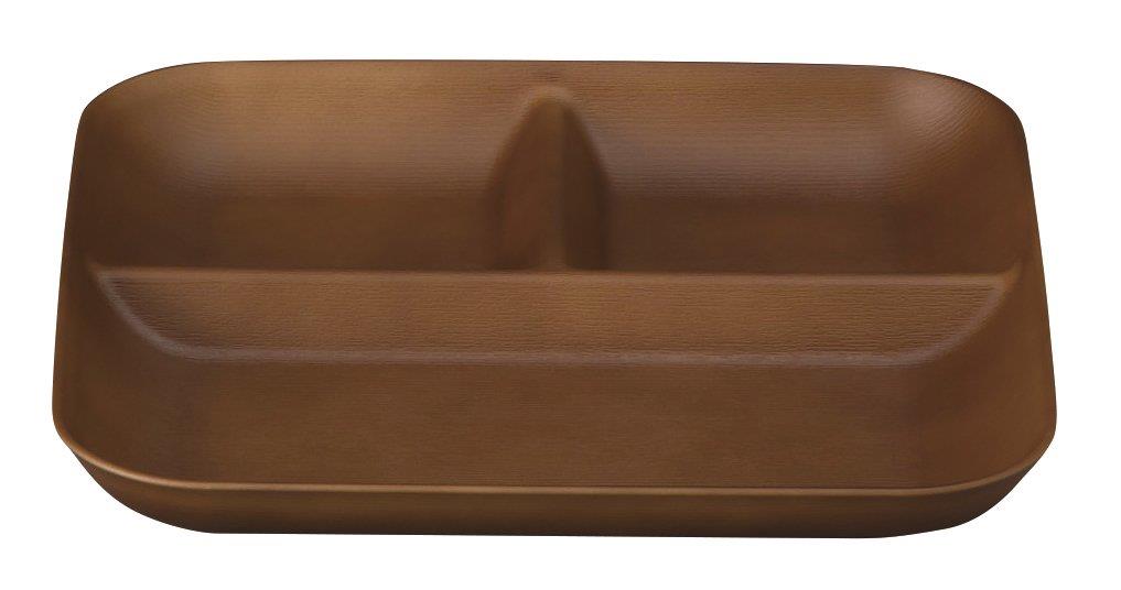 Woody ランチプレート ライトブラウン 4512951118834