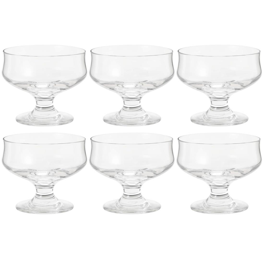 東洋佐々木ガラス パフェグラス おうち喫茶 アロマ プリン 285ml 6個セット 日本製 食洗機対応 デザートグラス 足付き 35003HS-JAN-P