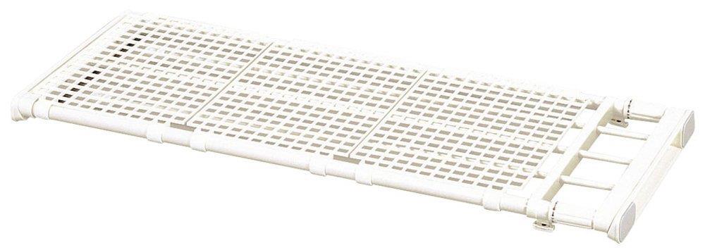 トンボ 突っ張り棚 伸縮 超強力タイプ ワイド 幅93.5~152cm対応 ホワイト 伸縮ラック 新輝合成 WM-152