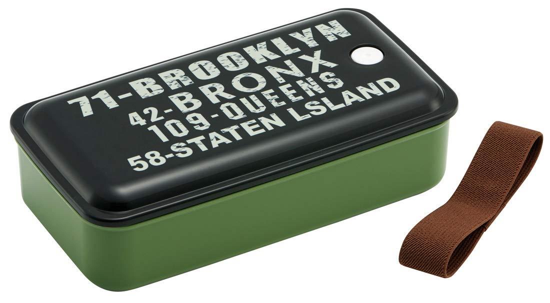 スケーター(skater) 弁当箱 抗菌 銀イオン Ag+ ふわっと 盛れる パッキン 一体型 1段 830ml ブルックリン PAL8AG-A