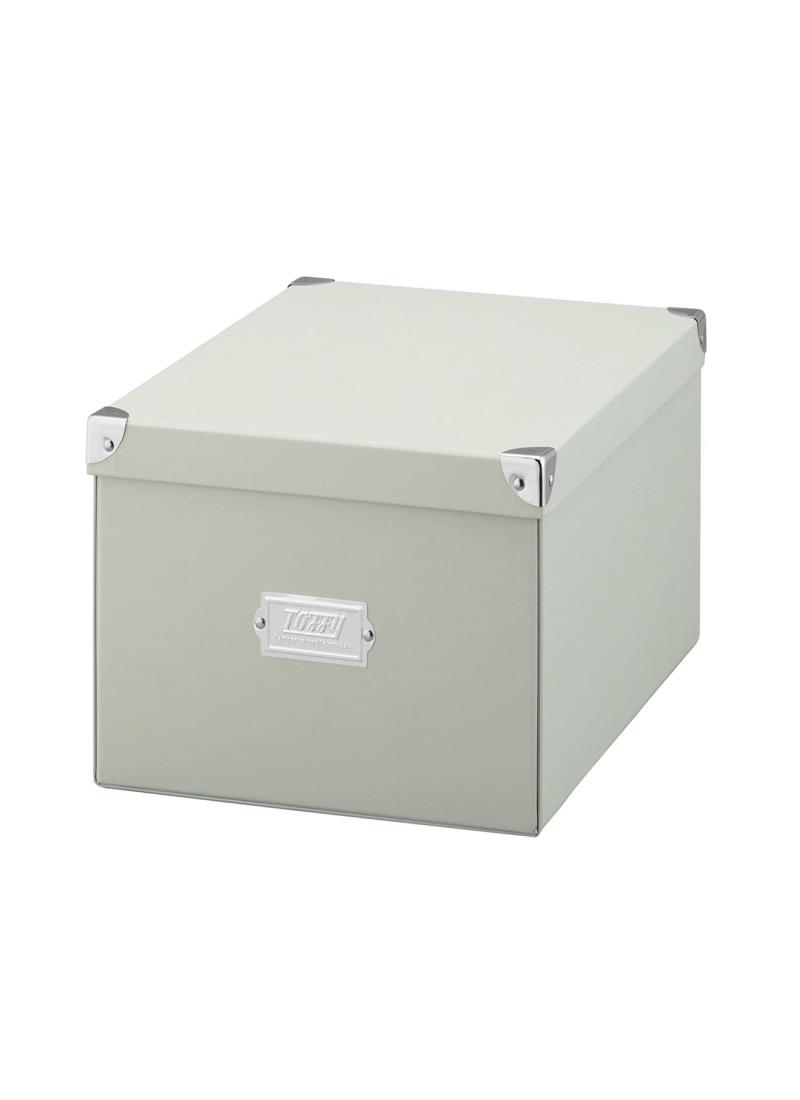 【Toffy/トフィー】マジックボックス(L) NTMX-002 (アッシュホワイト) 収納 カンタン組み立て レトロカラー おしゃれ かわいい NTMX-00...