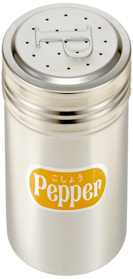 遠藤商事 業務用 調味缶 大 P缶 (こしょう) 調味料入れ 18-8ステンレス 日本製 BTY49003