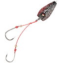 ハヤブサ(Hayabusa) 無双真鯛 貫撃遊動テンヤ SE105 12号 14-12 6 海老レッドラメ