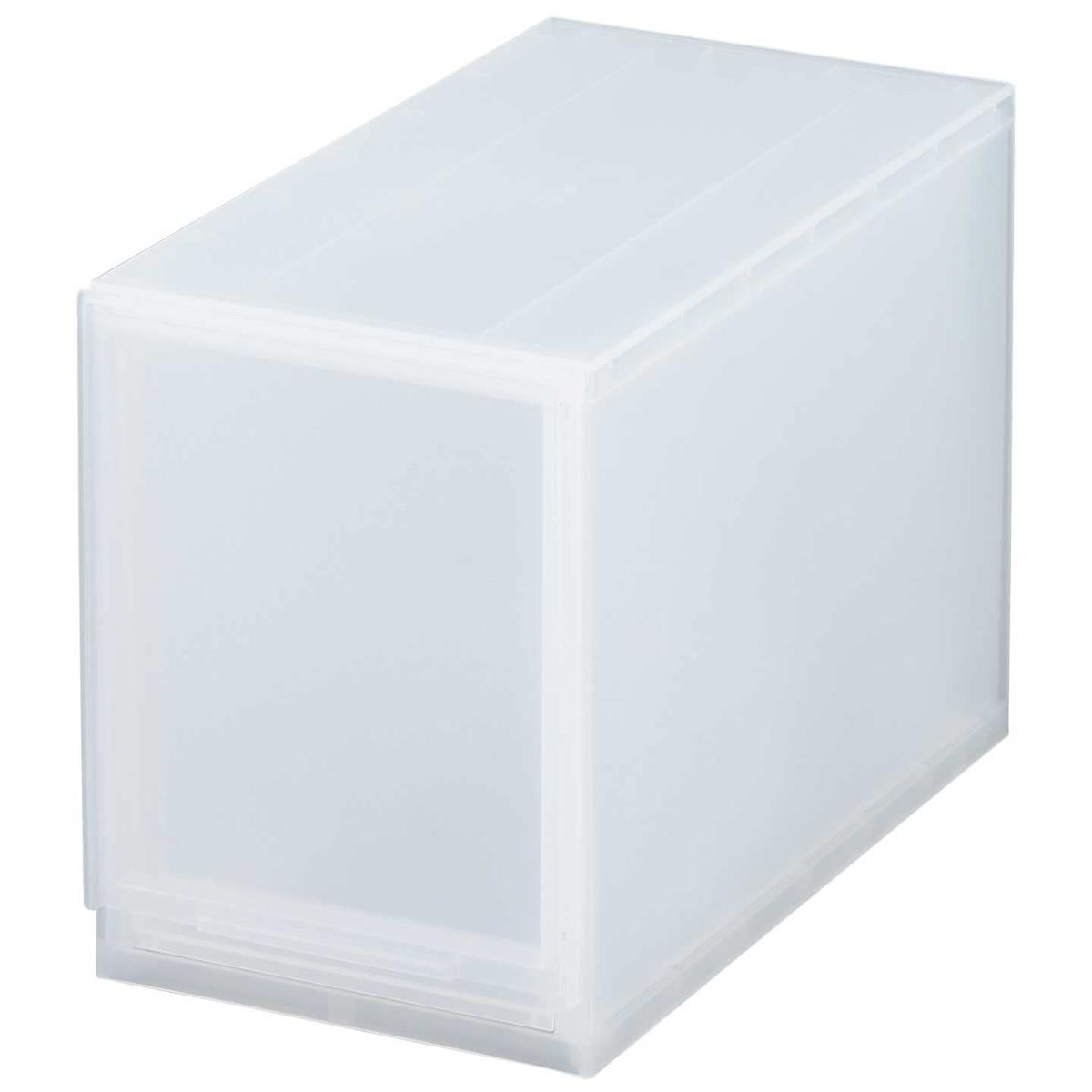 サンカ モジュールケース 組み合わせ自由自在 引き出し収納ケース スリムL クリア ライフスタイルに合..