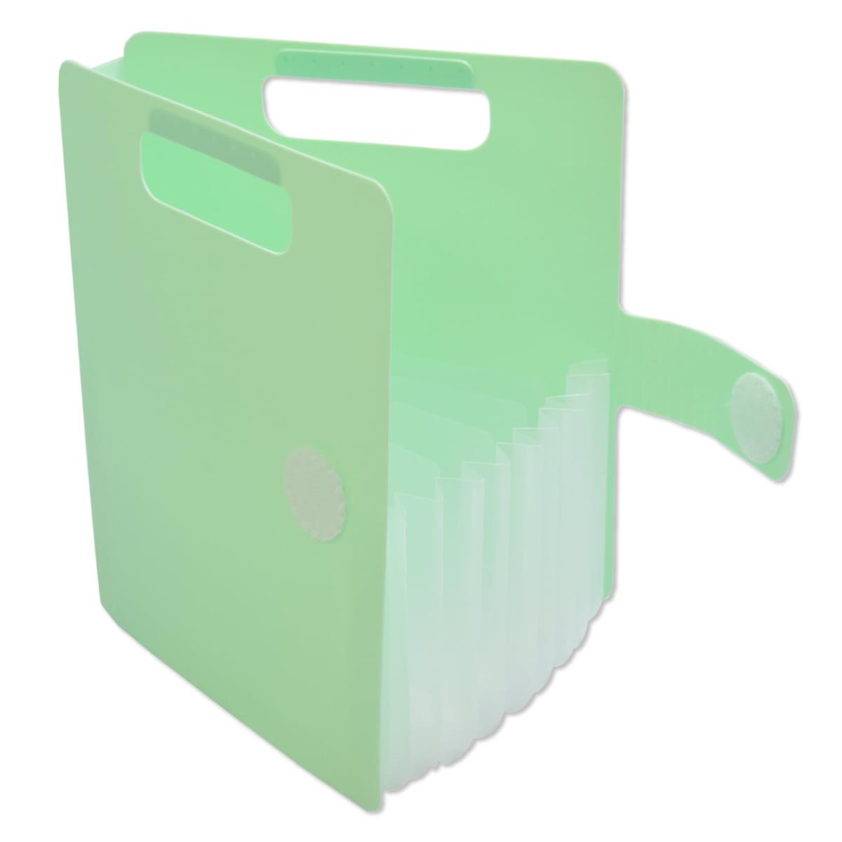 サクラクレパス おりがみ シール 収納ケース こまごまファイル パステルグリーン TF-O#127