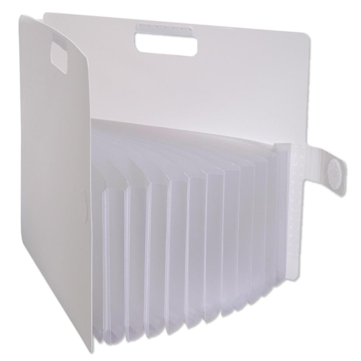 サクラクレパス 書類 プリント 収納ケース こまごまファイル A4 ホワイト TF-A4#50