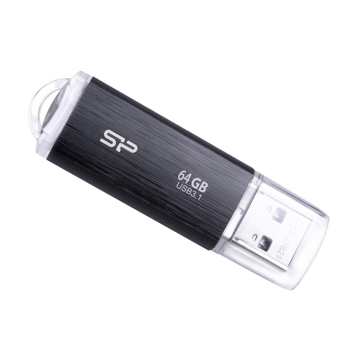 Senses㤨SP Silicon Power ꥳѥ USB 64GB USB3.1  USB3.0 إ饤ž夲 Blaze B02 SP064GBUF3B02V1KפβǤʤ940ߤˤʤޤ