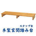 玄関の踏み台 ステップ 段差アシスト 幅120cm 介護や介助サポートに便利
