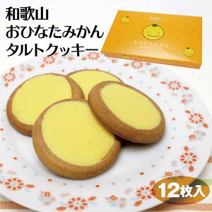 和歌山 お土産 おひなたみかんタルトクッキー 12枚 みかん クッキー わかやま みやげ 御土産