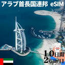 アラブ首長国連邦eSIM イマーラートeSIM ドバイeSIM 500MB 1GB 3GB 5GB 10GB 20GB 1~30日間 UAE United Ar...
