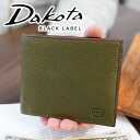 ダコタ 二つ折り財布（メンズ） 【実用的Wプレゼント付】 Dakota BLACK LABEL ダコタ ブラックレーベル 財布セルバ 小銭入れ付き二つ折り財布 0620220（0620210）メンズ 二つ折り ギフト ブランド ブラック プレゼント 男性 定番 日常使い