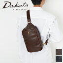 【7/15限定!最大p38倍&Wプレゼント付】 Dakota BLACK LABEL ダコタ ブラックレーベル バッグイオ ショルダーバッグ 1623204メンズ ボディバッグ ボディーバッグ 日本製 斜めがけ ギフト プレゼント ブランド