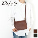 【7/15限定!最大p38倍&Wプレゼント付】 Dakota BLACK LABEL ダコタ ブラックレーベル バッグAM8 ミニ ショルダーバッグ (M) 1623901メンズ 撥水 斜めがけ 日本製 ギフト プレゼント ブランド