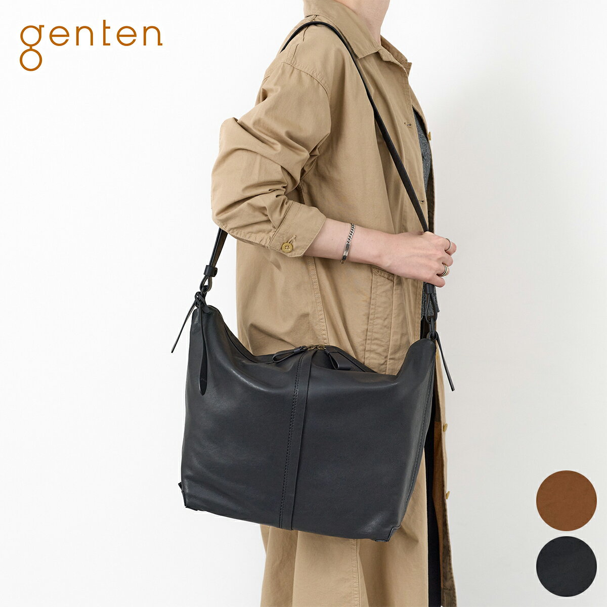 Rakuten - 【ゲンテン 3年保証＋ケアセット付】 [ 2025年 秋冬新作 ] genten ゲンテン バッグLight sheep（ライトシープ） ショルダーバッグ 44855レディース 斜め掛け ギフト かわいい おしゃれ プレゼント ブランド