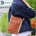 【マラソン限定!最大p53倍&選べるノベルティ付】 BAGGY PORT バギーポート バッググローブレザー 縦型 ショルダーバッグ YNM-232メンズ レデ...