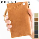 コルボ 二つ折り財布 メンズ 【4/25限定★最大100%ポイントバック】 CORBO. コルボ 二つ折り 財布-CLAY Works Horse- クレイワークスホースL字ファスナー式 L型 小銭入れ付き 8JF-9979メンズ Suica ICOCA PiTaPa 日本製 ギフト ブランド プレゼント 軽量 大容量 高級感 ミドルウォレット