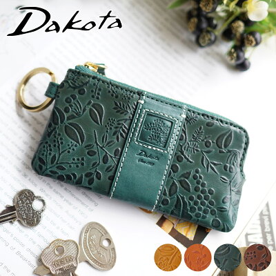 【かわいいWプレゼント付】Dakota ダコタ キーケースミモザ キーケース 0031215(0030255) キーホルダー レディース 小物 ギフト かわいい おしゃれ プレゼント ブランド 女性 ナチュラル レトロ