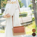 ゲンテン バッグ レディース 【選べるかわいいノベルティ付】 genten ゲンテン バッグミモザ・ベーシック ミニショルダーバッグ 43786（44073）（42255）レディース ミニ ショルダーバッグ 斜めがけ ギフト かわいい おしゃれ プレゼント ブランド