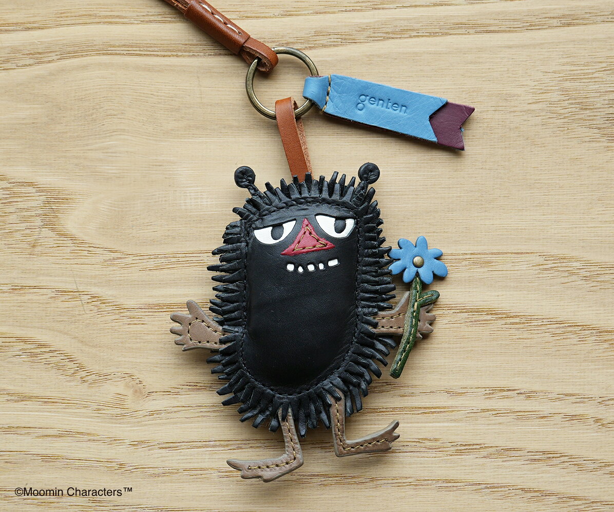 【ケアセット＋3年保証付＋α】 genten ゲンテン チャームMOOMIN（ムーミン） ふわふわチャーム「スティ..